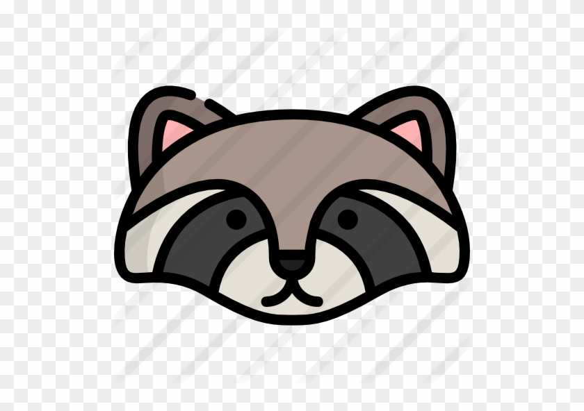 Raccoon - Cartoon #1182422
