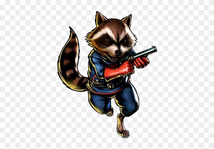 Rocket Raccoon Png Free Download - Ultimate Marvel Vs Capcom 3 #1182427