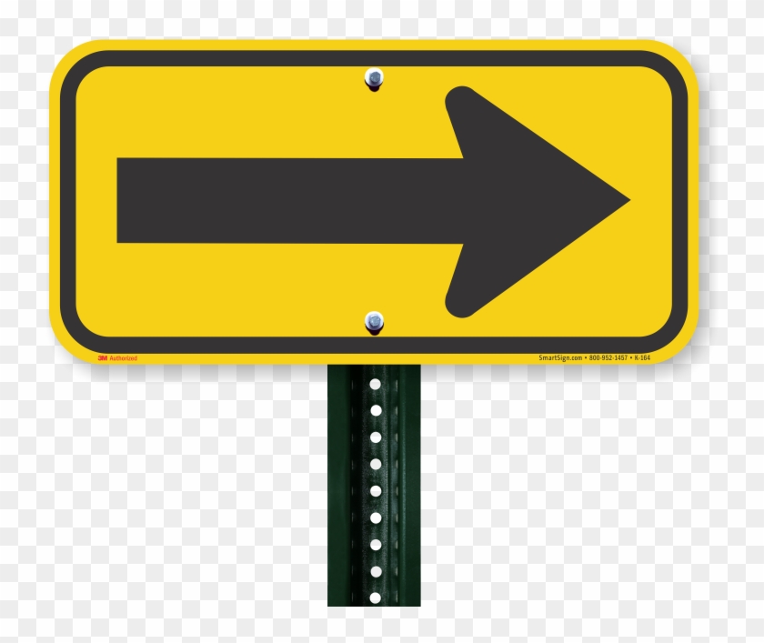 Left Or Right Directional Arrow Sign - Road Sign Arrow Png #1182441