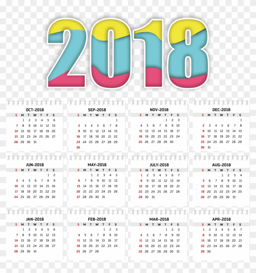 Tropicana Laughlin Gregorian Calendar Year - Imagens De Calendário 2018 #1182547