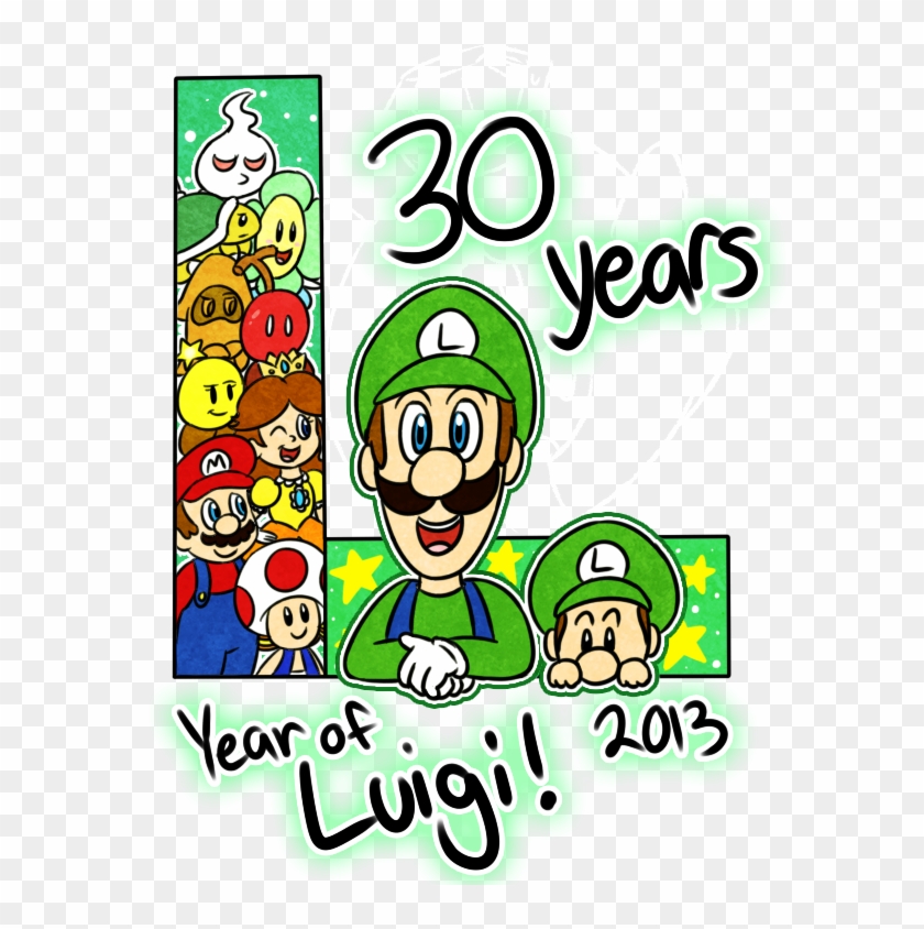 Year Of Luigi By Candy-swirl - Year Of Luigi Deviantart #1182568