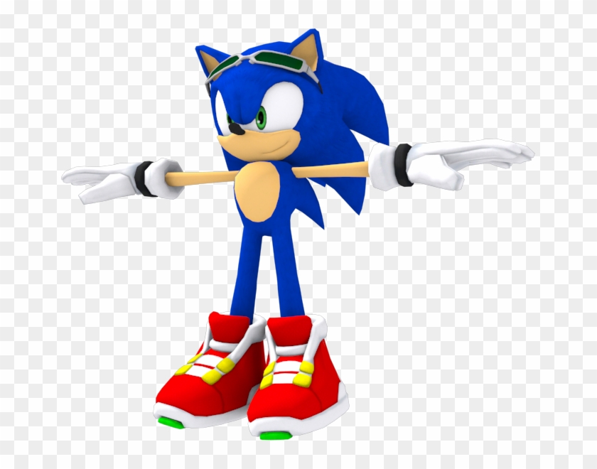 Sonic Model - Sonic The Hedgehog Free Riders #1182573