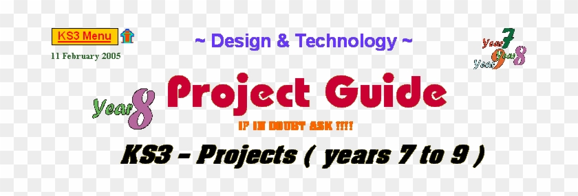 Year 8 Project Menu Covering Travle Games, Lever Toys, - Cdl #1182771