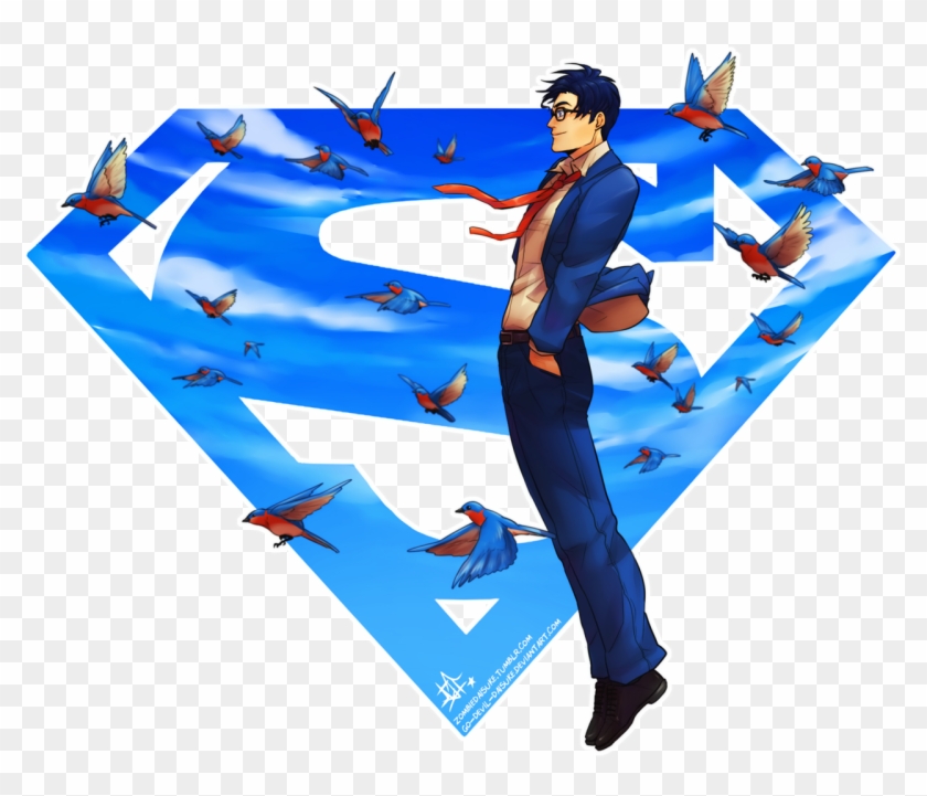 Bluebird Bluebirds And Clark Kent - Superhero #1182886