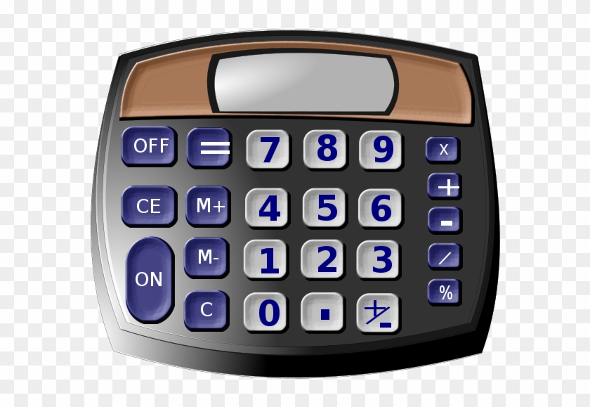 Calculator Clipart Caculator - 3d Calculator Clipart #1182888