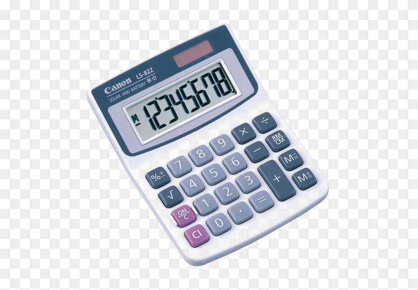 Calculator Png Image Background - Canon Ls 82z #1182922