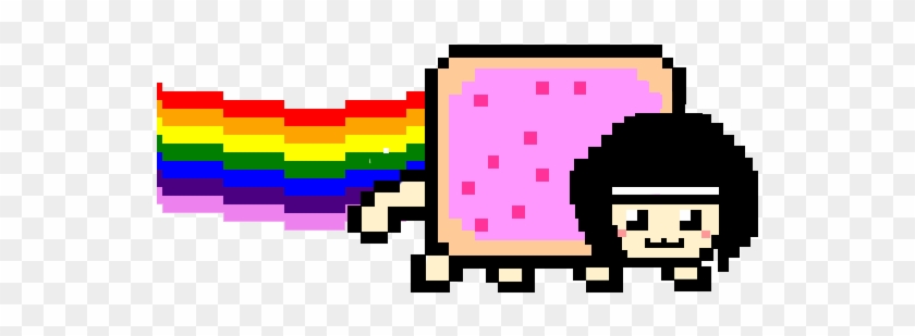 Download Gif - Nyan Cat Gif Transparent #1182984