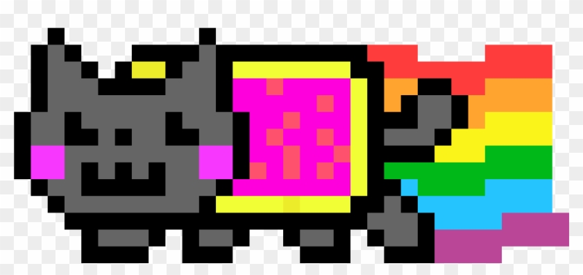 Nyan Cat Pixel Art Aj Amino - Minecraft #1182986
