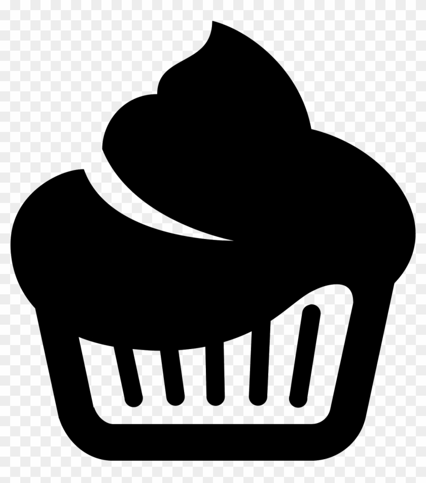 Its A Cupcake With A Large Portion Of Frosting Which - Confectionery Icon Png #1183028