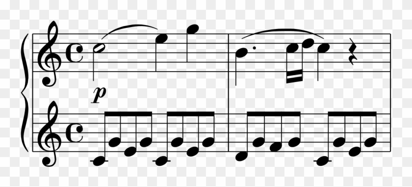 Piano Albert Bass Pattern - Alberti Bass #1183062