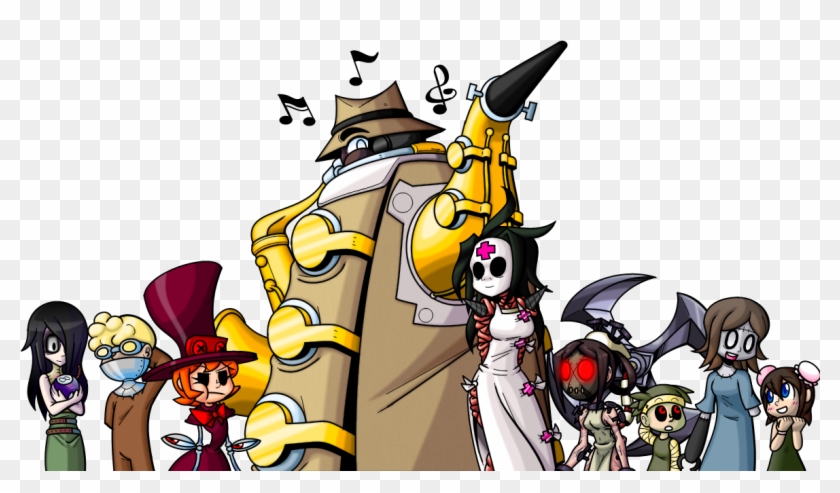 Cartoon Vertebrate Horse Like Mammal Fictional Character - Skullgirls Big Band X Peacock #1183070