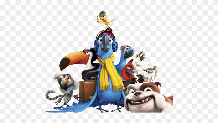 Animal Heroes Cartoon Icon Set - Rio Movie #1183075