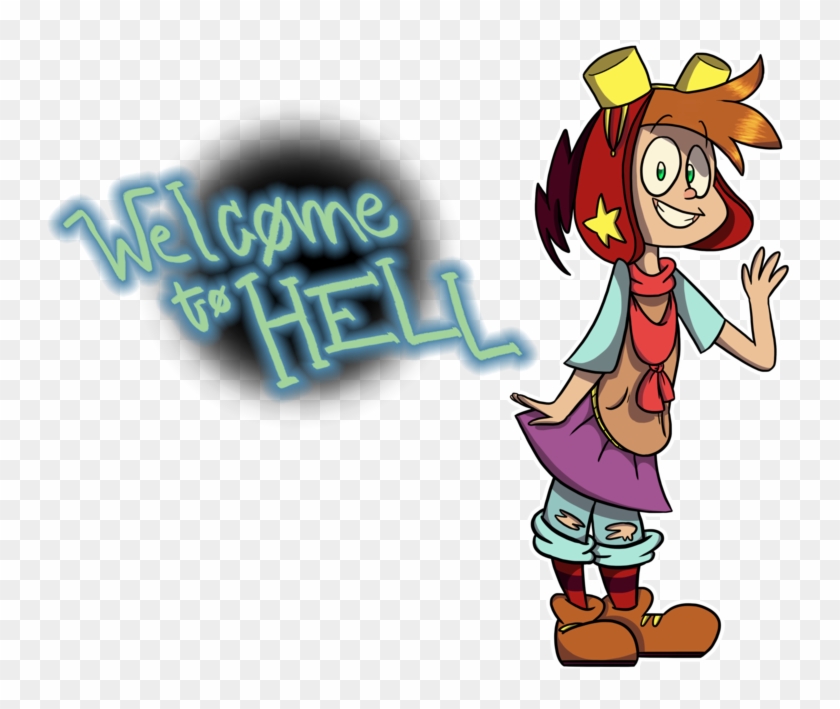 Welcome To Hell By Koolkitty100 - Hell Sock Welcome To Hell #1183090