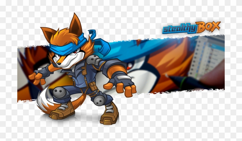Fox Mascot, Gamer Mascot, Mascot Design, Character - Fox Gamer Logo #1183107