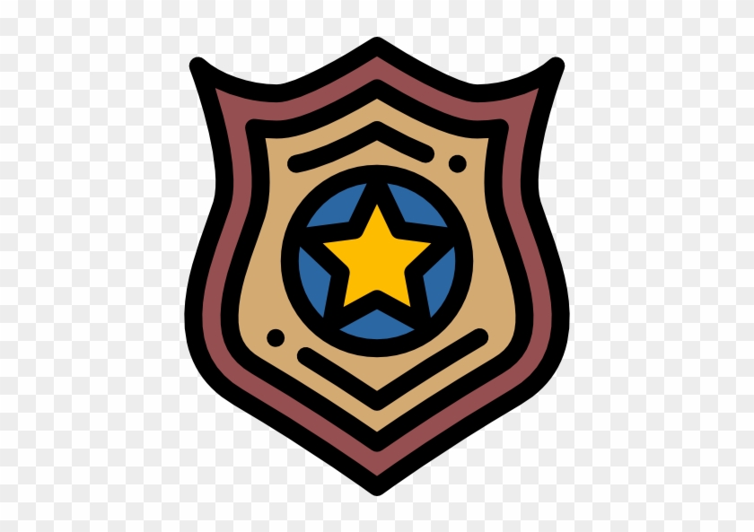 Police Badge Free Icon - Emblem #1183165