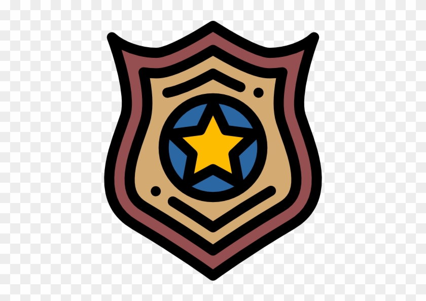 Police Badge Free Icon - Emblem #1183165