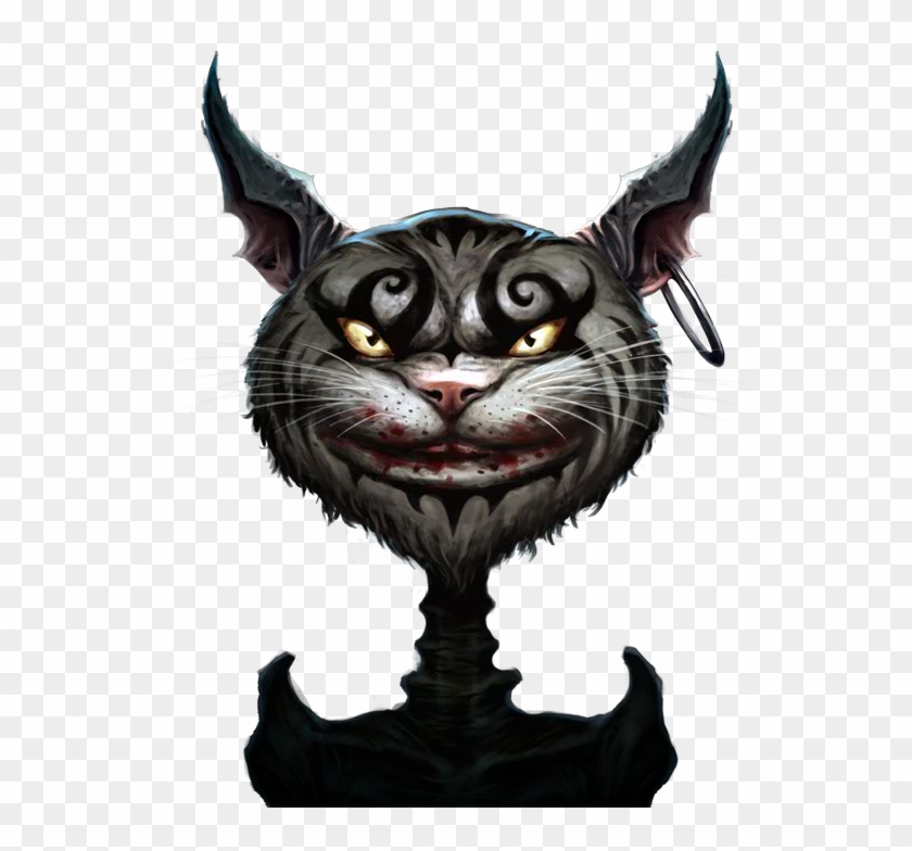 Cheshire Cat Storybook Render - Cheshire Cat Alice Madness Returns Png #1183184