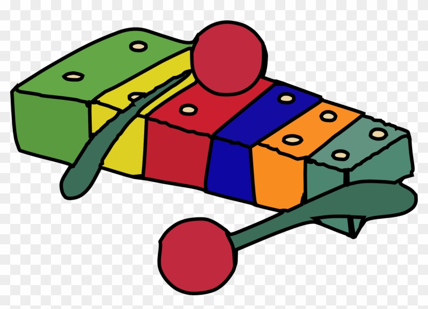 Xylophone Clip Art - Cartoon Xylophone #1183202