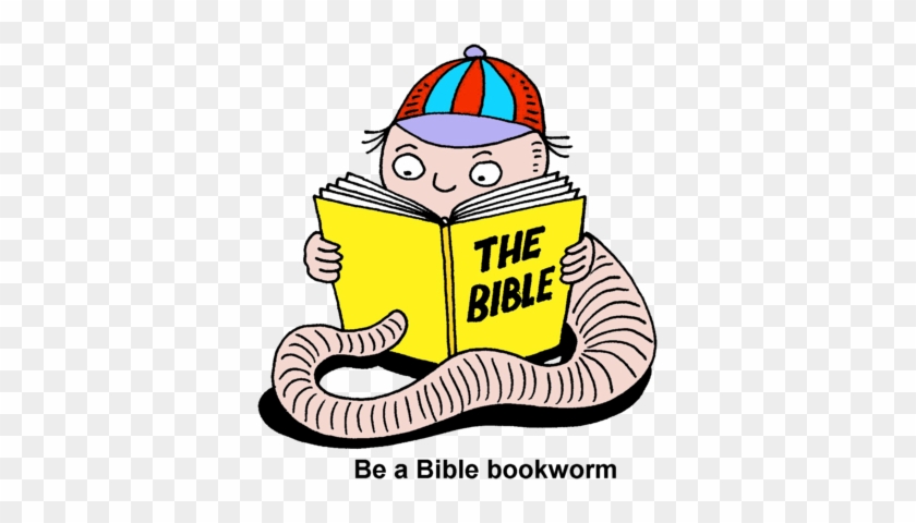 Bookworm Clipart Clip Art - Bible #1183204