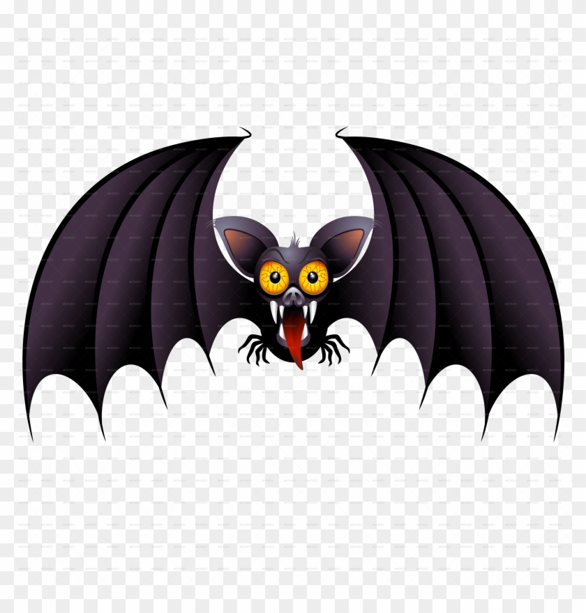 Inspiring Bat Cartoon Pictures Halloween And Pumpkin - Halloween Vampire Bat Cartoon #1183253