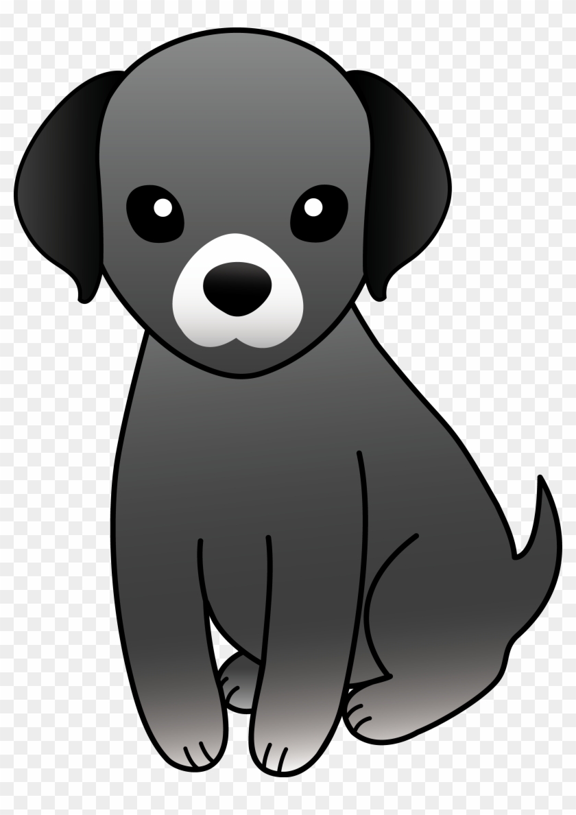 Chihuahua Clipart Free Download Cartoon - Black Dog Clipart #1183286