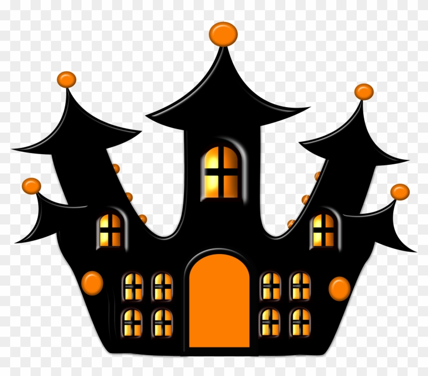 Halloween Castle In Png File With Transparant Background - Halloween Castle In Png File With Transparant Background #1183295