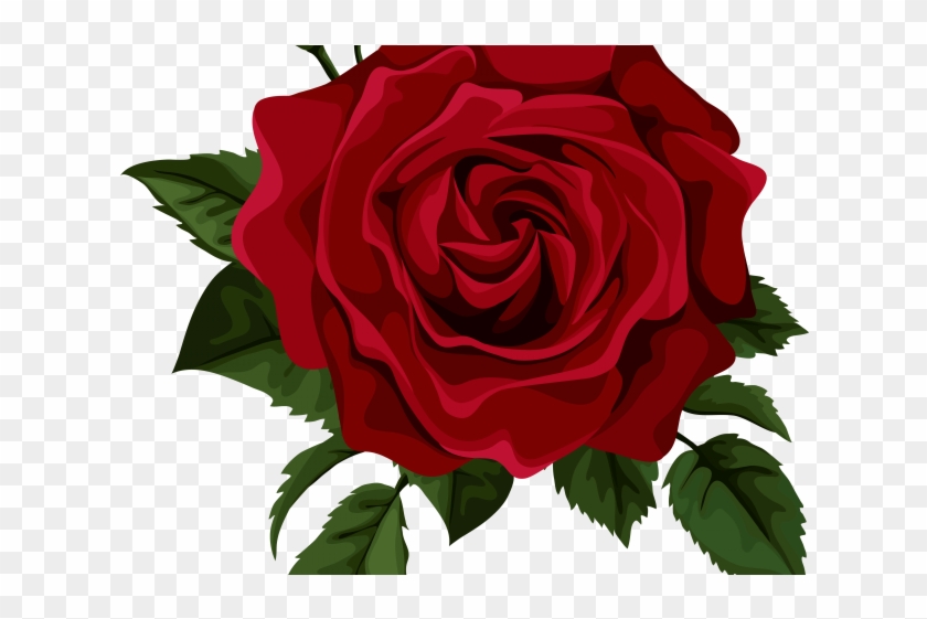 Red Roses Clipart - Rose Transparent #1183300