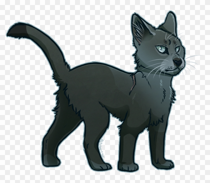 Bluestar Warrior Cats Warriors Thunderclan Thunderclan - Black Cat #1183301