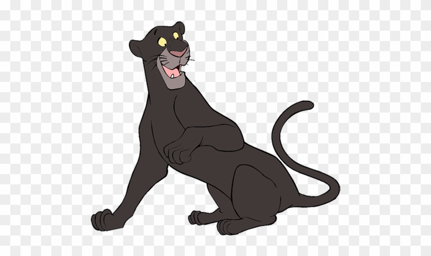 Jungle Book Clip Art - Jungle Book Characters Bagheera #1183305