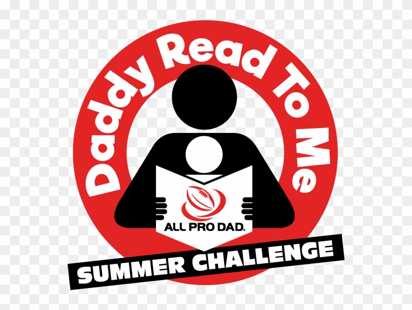 Daddy Read To Me Summer Challenge Logo1 - All Pro Dad #1183374