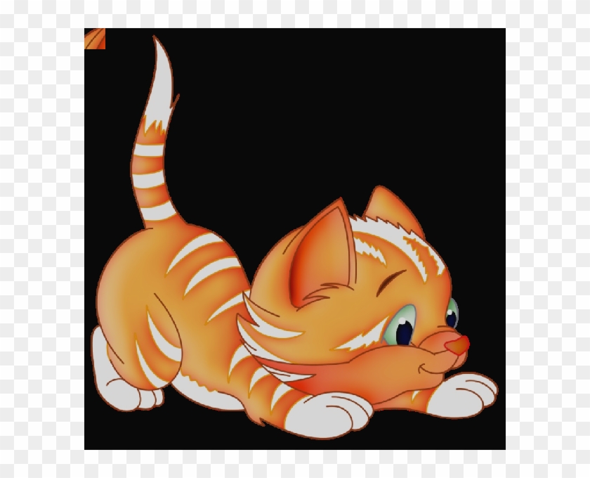 Clip Art Funny Cartoon Kittens Clip Art Images On A - Transparent Background Kitten Clipart #1183424