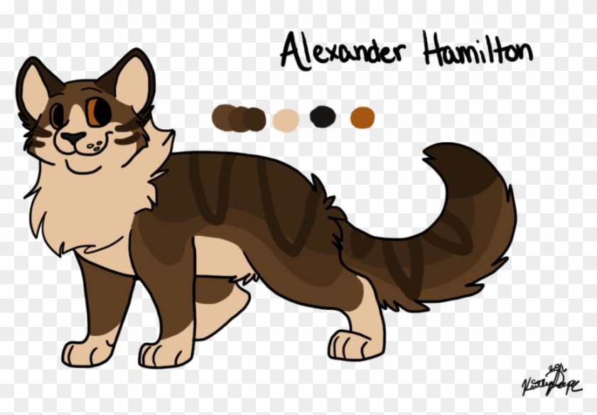 Alexander Hamilton Ref By Banditkat - Alexander Hamilton Hamilton Cat #1183530