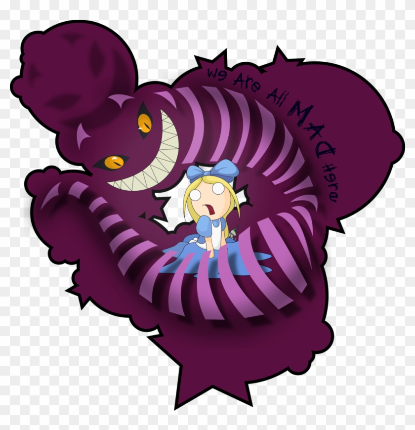 Cheshire Cat Png Transparent Image - Portable Network Graphics #1183611