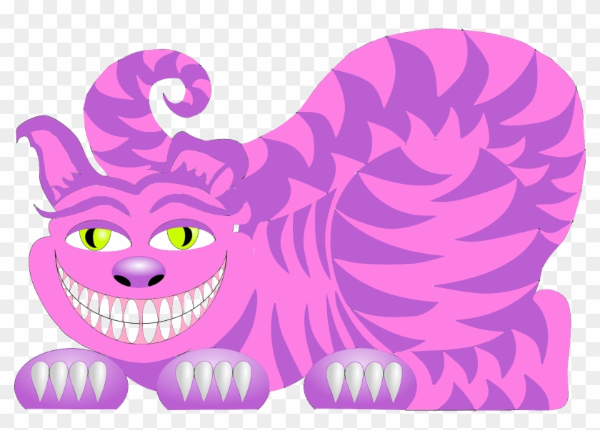 Cheshire Cat Png Clipart - Clip Art #1183613