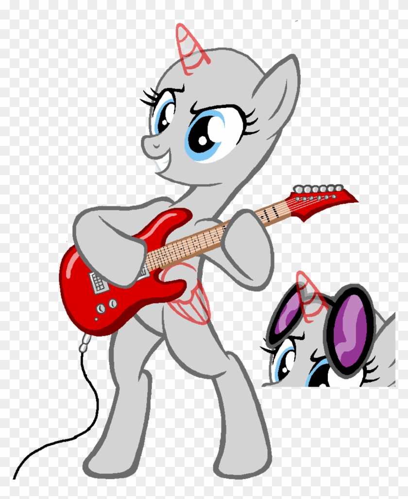 Guitar - My Little Pony Guitar Base #1183619