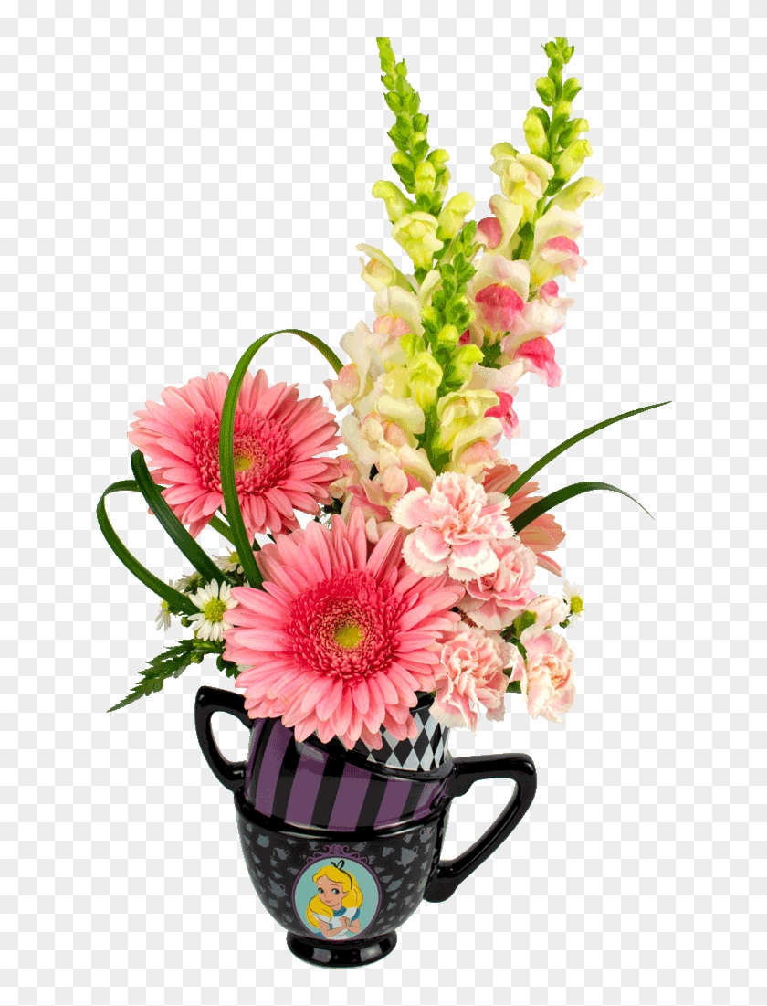 Alice In Wonderland Pink Bouquet - Bouquet #1183662