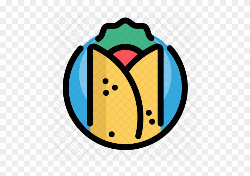 Burritos Icon - Fast Food Icons #1183668