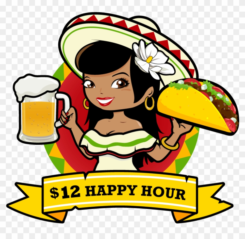 Clipart Library The Taco Shop - Mexican Woman Eating Tacos #1183683