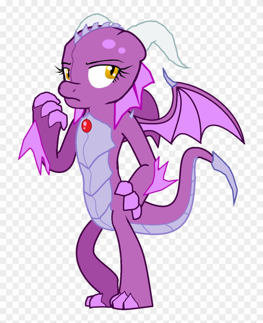 Saphire / Dragon By Bluewolfavenger - Mlp Dragon Oc Deviantart #1183716