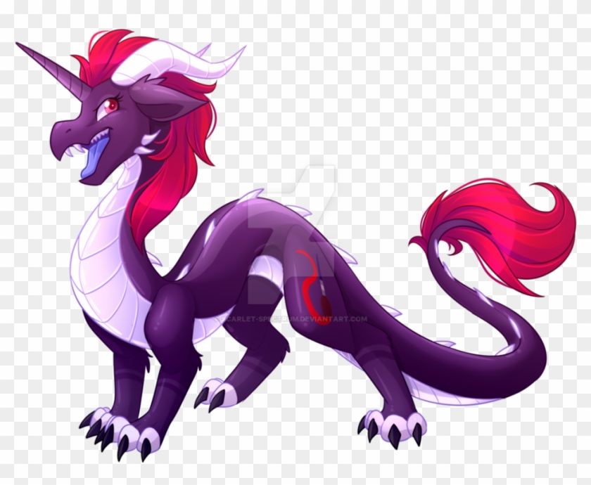 Scarlet Dragon By Scarlet-spectrum - Illustration #1183719