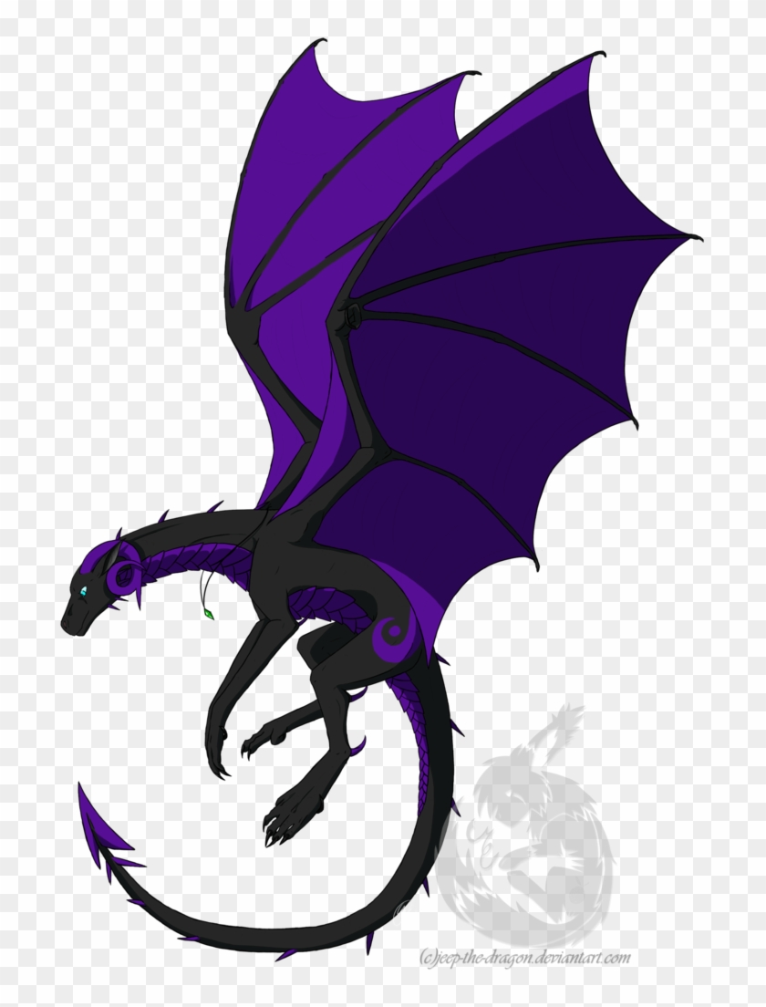Clip Art Illustration Bat-m - Dragon #1183728