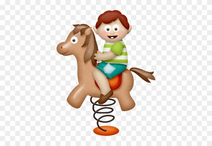 Red Haired Boy ~ Horse - Clip Art #1183729