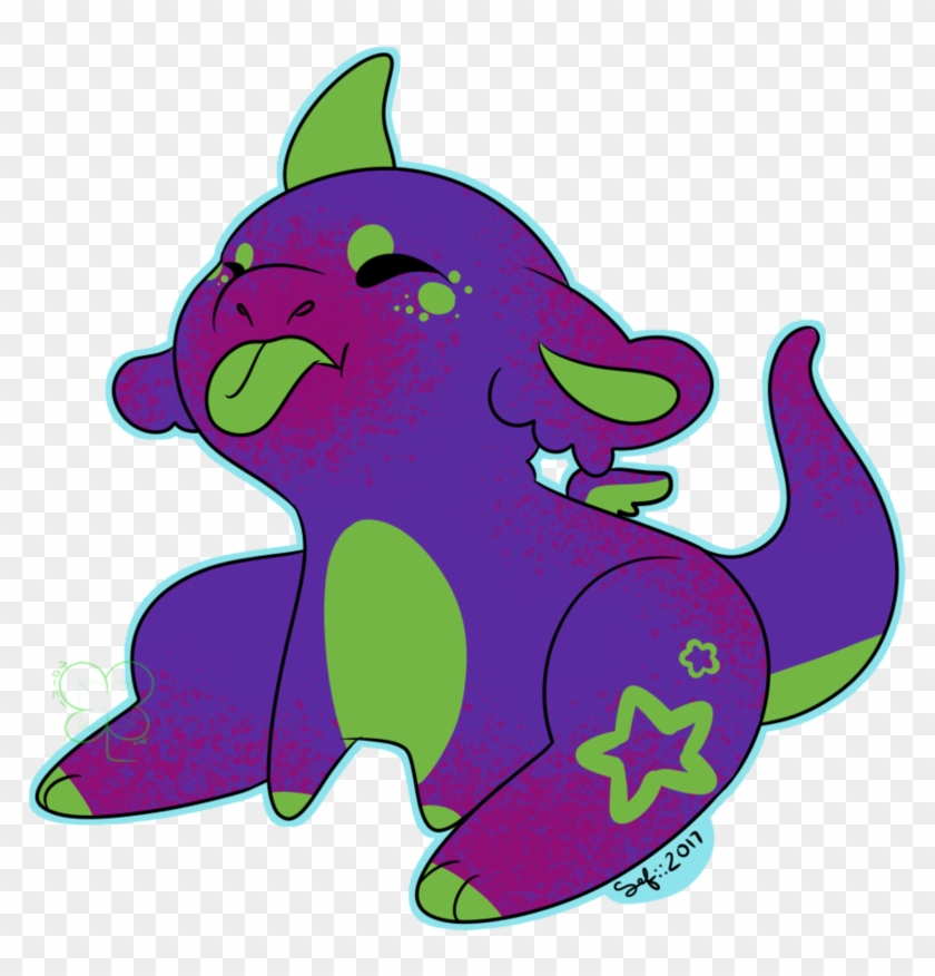 Tiny Dragon Blep By Plantgem - Cartoon #1183770