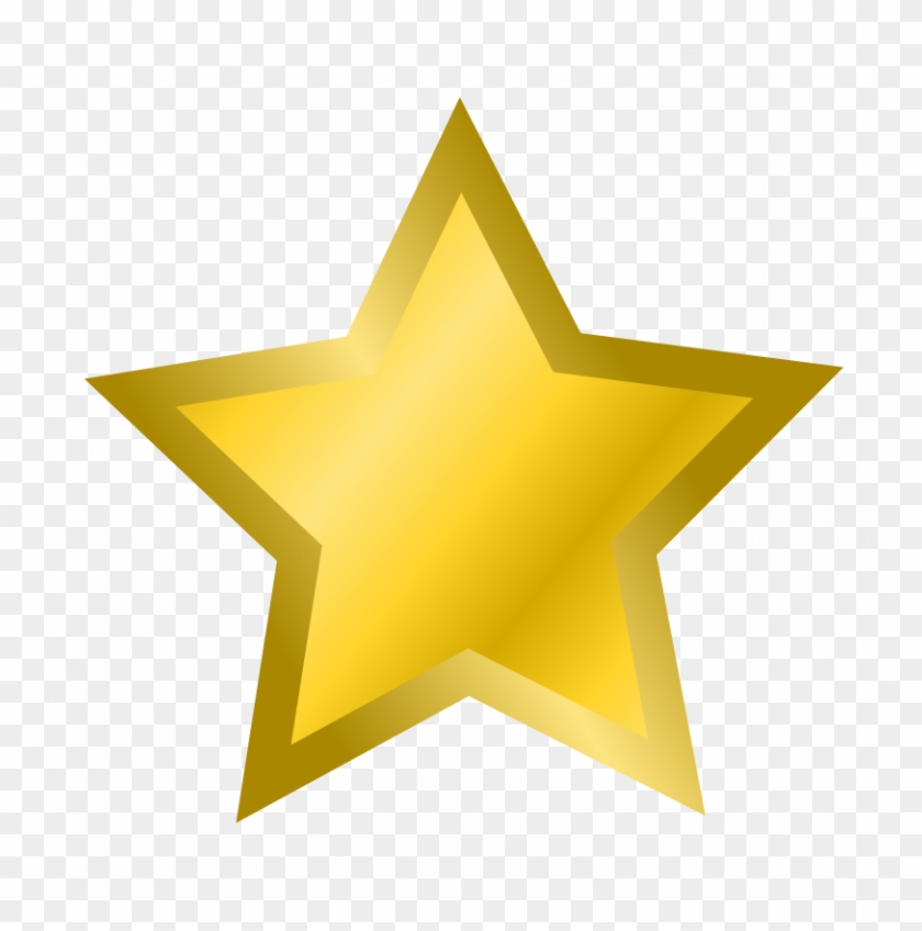 Gold Star Clipart Free Gold Star Clipart Pictures Clipartix - Gold Star Transparent Background #1183773