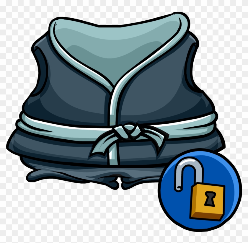 Crashing Wave Gi - Club Penguin Wiki Wikia Robes #1183914