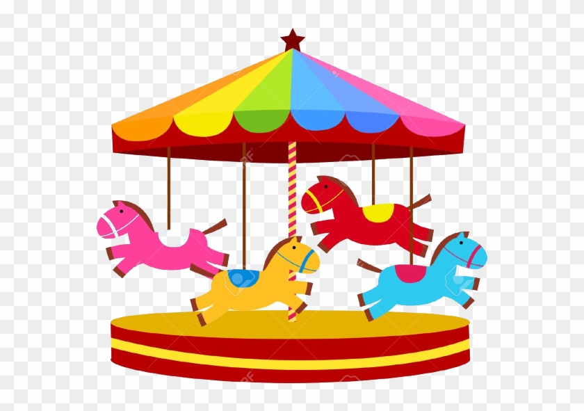 Kiddie Ride - Imagenes De Un Carrusel Animado #1183918