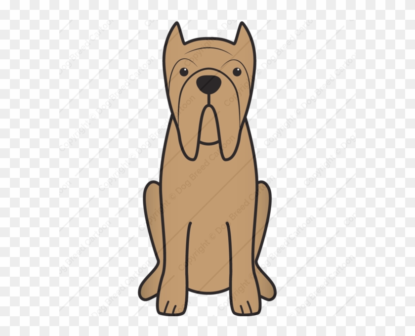 Mastiff Clipart Brown - Shepherd Dog Cartoon #1183954