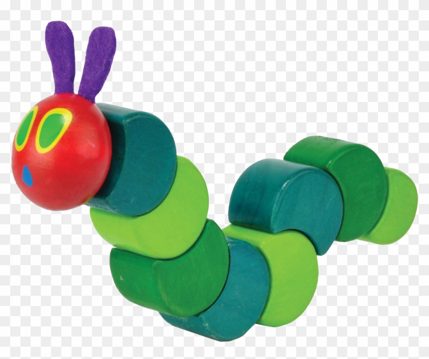 Very - Hungry Caterpillar Wood Grasp & Twist Toy #1183984