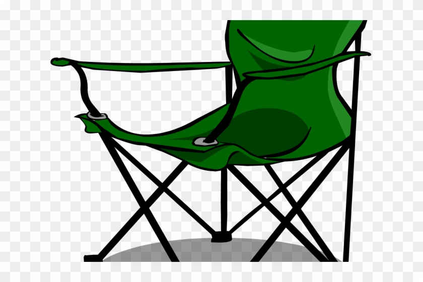 Furniture Clipart Camp Chair - Folding Club Chair Red #1184006.