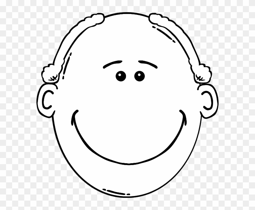 Man Clipart Father Face - Cartoon Man Face #1184163